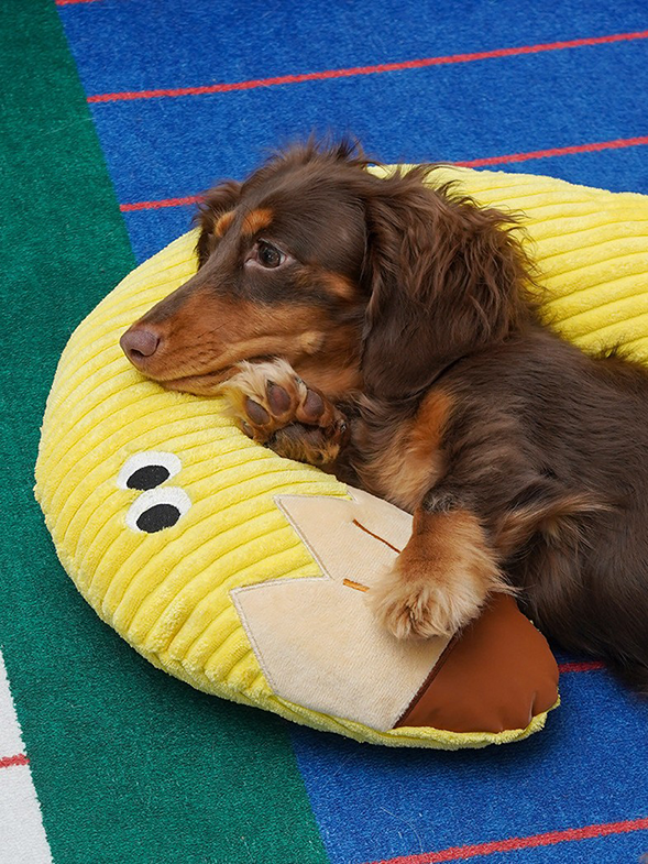 Zeze Question Mark Pet Pillow & Rocket & Pencil Plush Bolster for Dogs & Cats